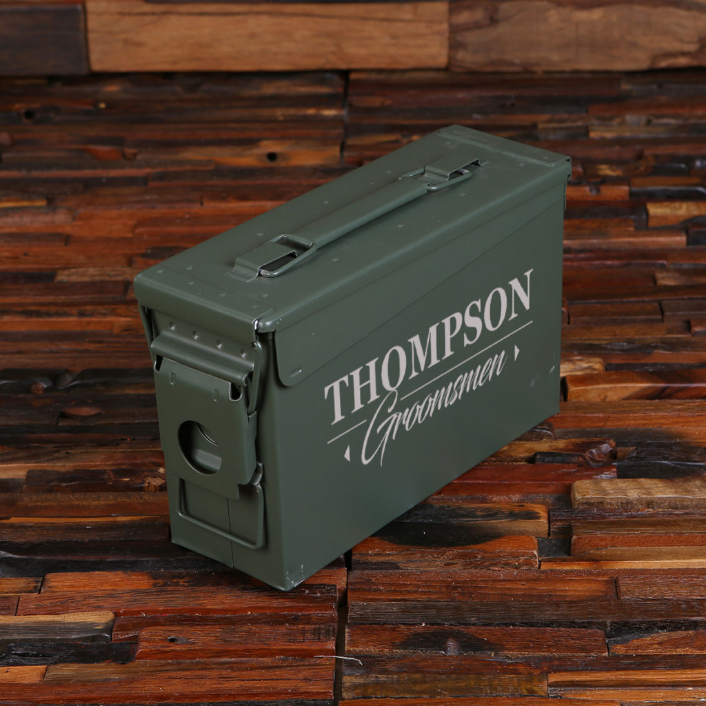 Personalized .30 Cal Ammo Box Teals Prairie & Co.® Reseller Site